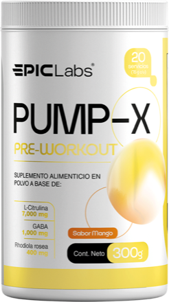 PUMPX de EPIC LABS